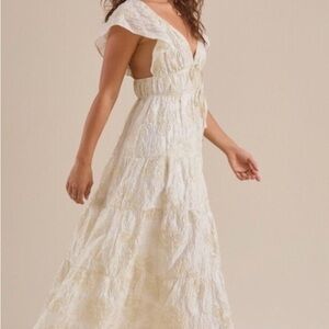 Altar’d State - Athena Shimmer Maxi Dress